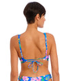 Freya Hot Tropics Non-Wired Triangle Bikini Top in Blue