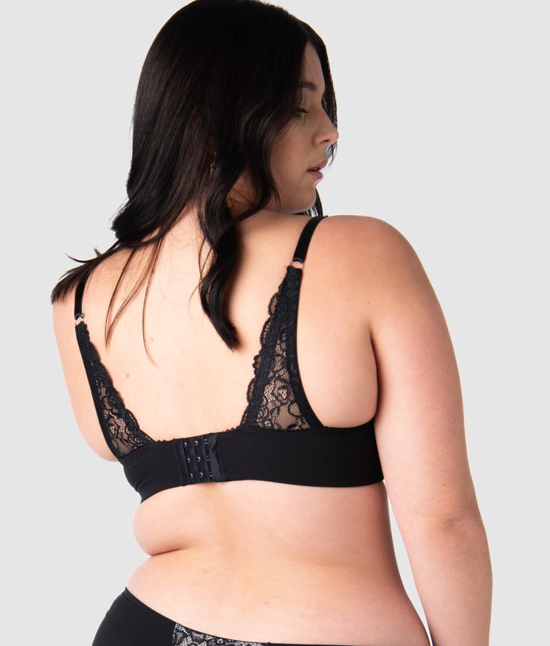 Hotmilk Temptation Full Cup Wired Nursing Bra in Powder or Black