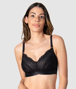 Hotmilk Warrior Soft Cup Nursing Bra in Ivory or Black