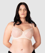 Hotmilk Temptation Full Cup Wired Nursing Bra in Powder Or Black