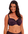 Fantasie Illusion Side Support Bra in Plum