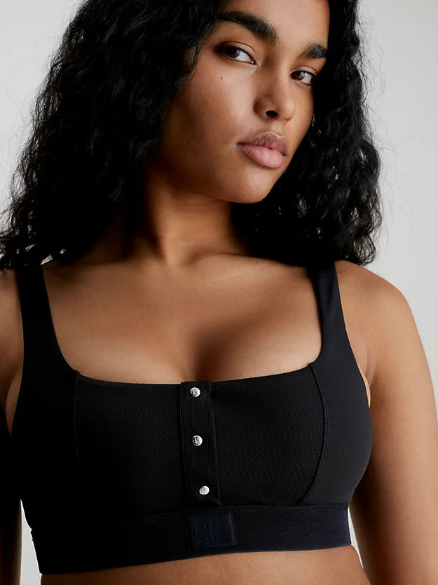 Calvin klein ribbed bra Clearance
