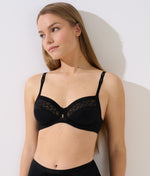 Lisca Opal Underwired Bra - Black
