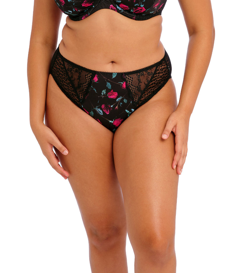 Elomi Lucie High Brief In Rock N Rose