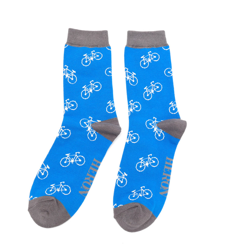 Miss Sparrow (Mr Heron) Bikes Socks In Blue