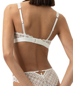 Mey Serie Poetry Temptation Triangle Bra - Champagne back view