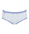 Sloggi Midi Brief 3 Pack In Blue/White Combination