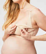 Sugar Candy Popping Candy Nursing Bralette in Nude