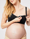 Sugar Candy Popping Candy Nursing Bralette in Black