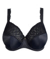Primadonna Salerno Full Cup Bra  in Midnight Blue colour set against a white background
