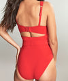 Panache Serena Square Neck Swimsuit in Rossa Red