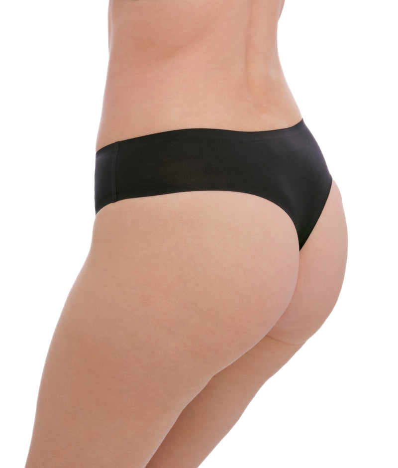 Fantasie Smoothease Invisible Stretch Thong In Black