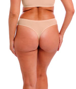 Fantasie Smoothease Invisible Stretch Thong in Black or Nude