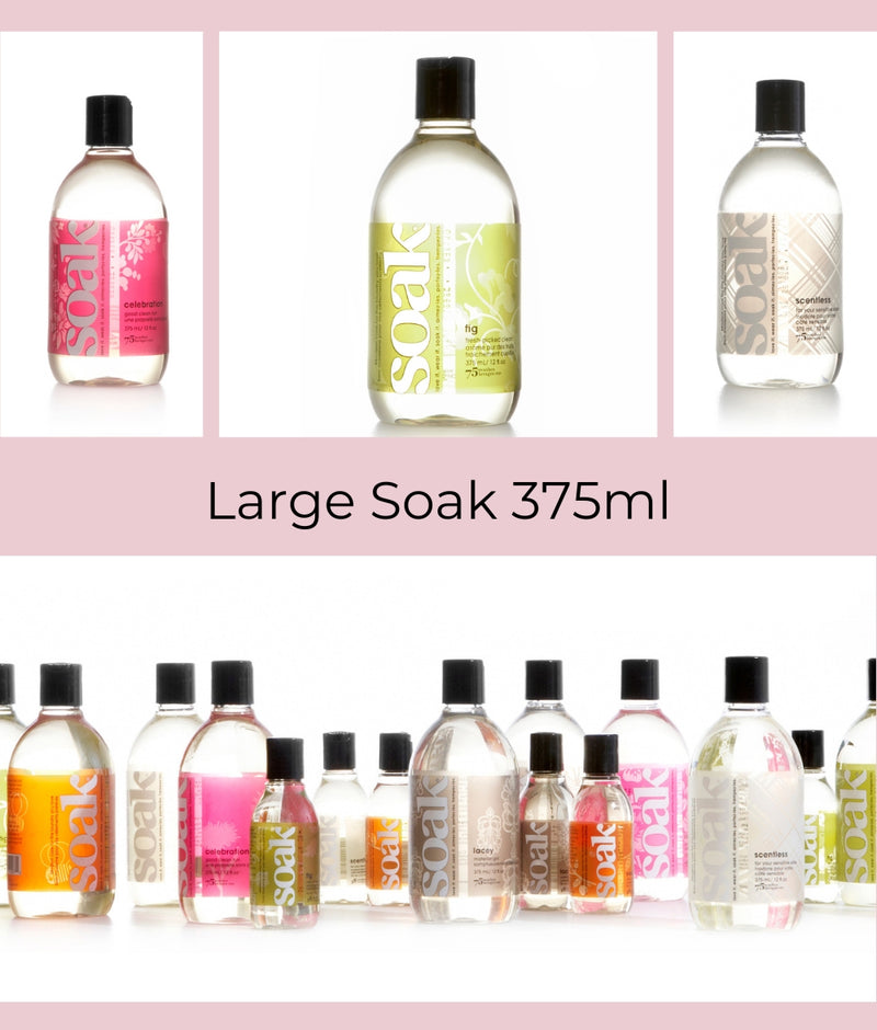 Soak Wash | No Rinse Laundry Detergent | Delicate Care | 375ml/12oz