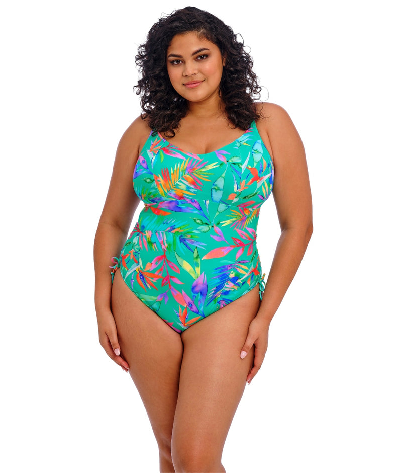 Elomi Toyama Tides Non Wired Swimsuit in Jade