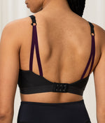 Triaction Free Motion N EX Non Wired Sports Bra In Black