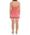 Embrace Lace Chemise in Faded Rose/White Sand