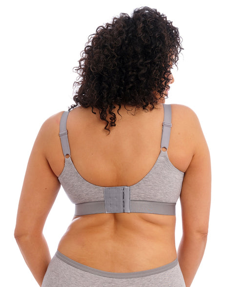 Elomi Downtime Non Wired Bralette in Grey Marl
