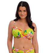 Fantasie Cala Macarella Gathered Full Cup Bikini Top in Zest