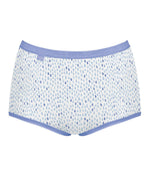 Sloggi Maxi Brief 3 Pack in Blue/White Combination