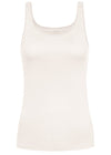 Mey Emotion Round Neck Vest Top in Champagne