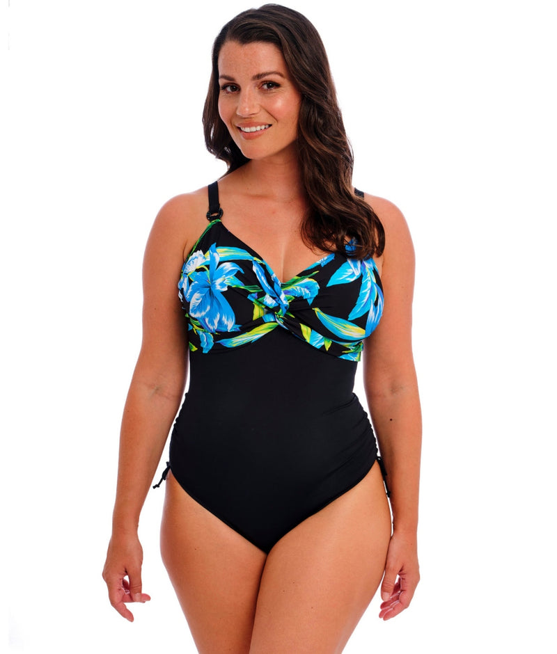 Fantasie Talm Beach Twist Front Swimsuit in Black