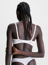 Calvin Klein Sheer Marquisette Demi T-Shirt Bra in White