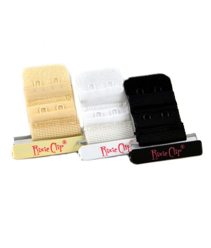 Rixie Clip Bra Tightener/Extender adjuster 2 OR 3 Hook Single Pack