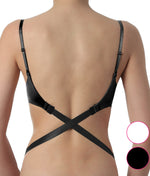 Bye Bra 2-Hook or 3 Hook Low Back Straps 3 Pack