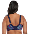 Elomi Energise Sports Bra in Navy Geo