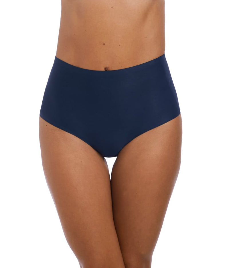 Fantasie Smoothease Black Invisible Stretch Full Brief in Navy