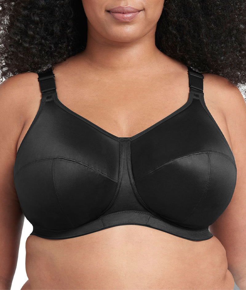 Goddess Celeste Non Wired Bra in Black