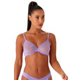 Gossard Glossies Sheer Bra in Violet