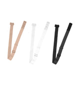 Bye Bra 2-Hook or 3 Hook Low Back Straps 3 Pack