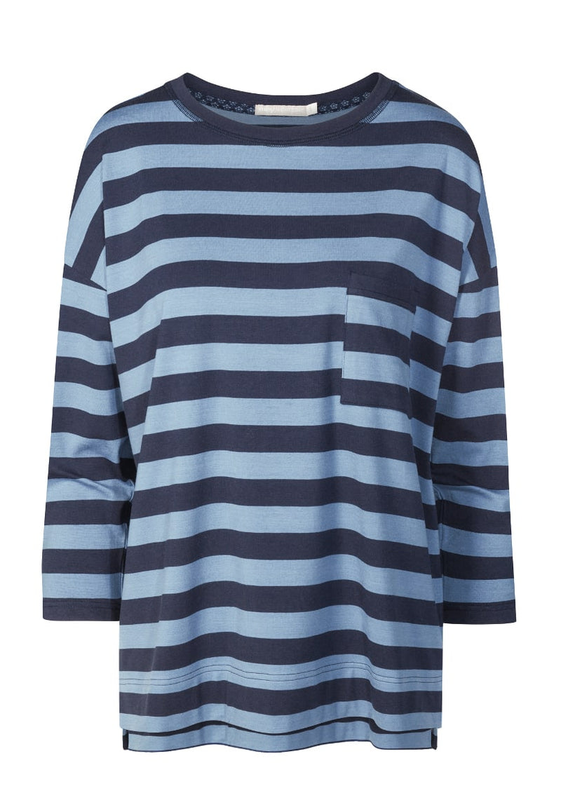 Mey Night2Day Annika 3/4-Sleeved Shirt in Faded Blue