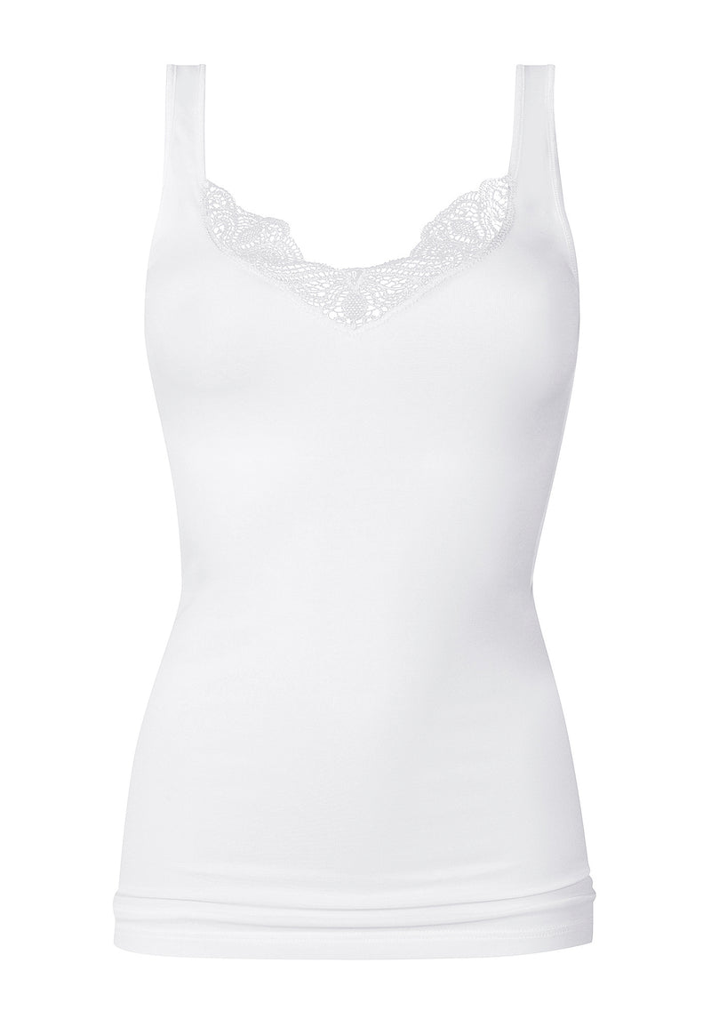 Mey Emotion Elegance Strap Top In White Or Black