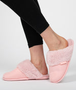 Miss Sparrow Micro Suede Mule Slippers