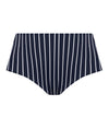 Elomi Plain Sailing Adjustable Bikini Brief In Midnight Stripe