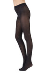 Pretty Polly 40 Denier Opaque Tights in Black on Leg