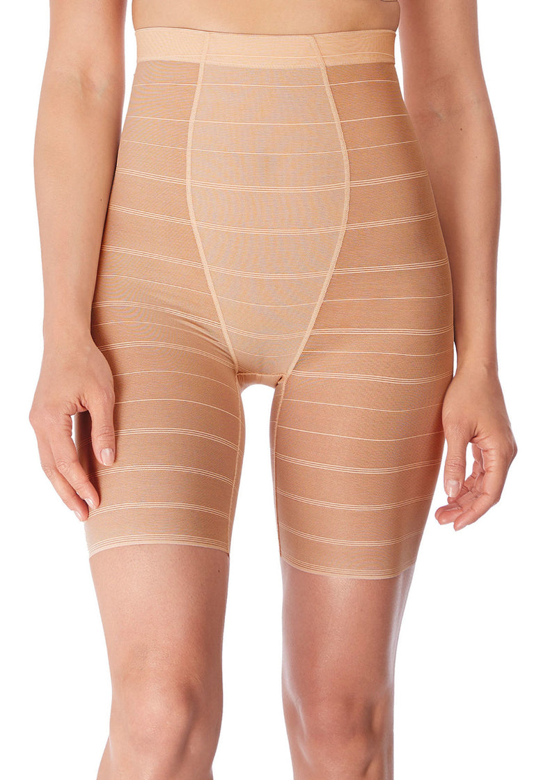 Wacoal Sexy Shaping High Waist Long Leg Shaper in Powder