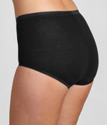 Sloggi Basic Midi Briefs in Black Back