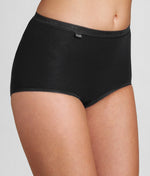 Sloggi Basic Midi Briefs in Black