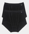 Sloggi Control Maxi 2 pack in Black1
