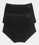 Sloggi Control Maxi 2 pack in Black1