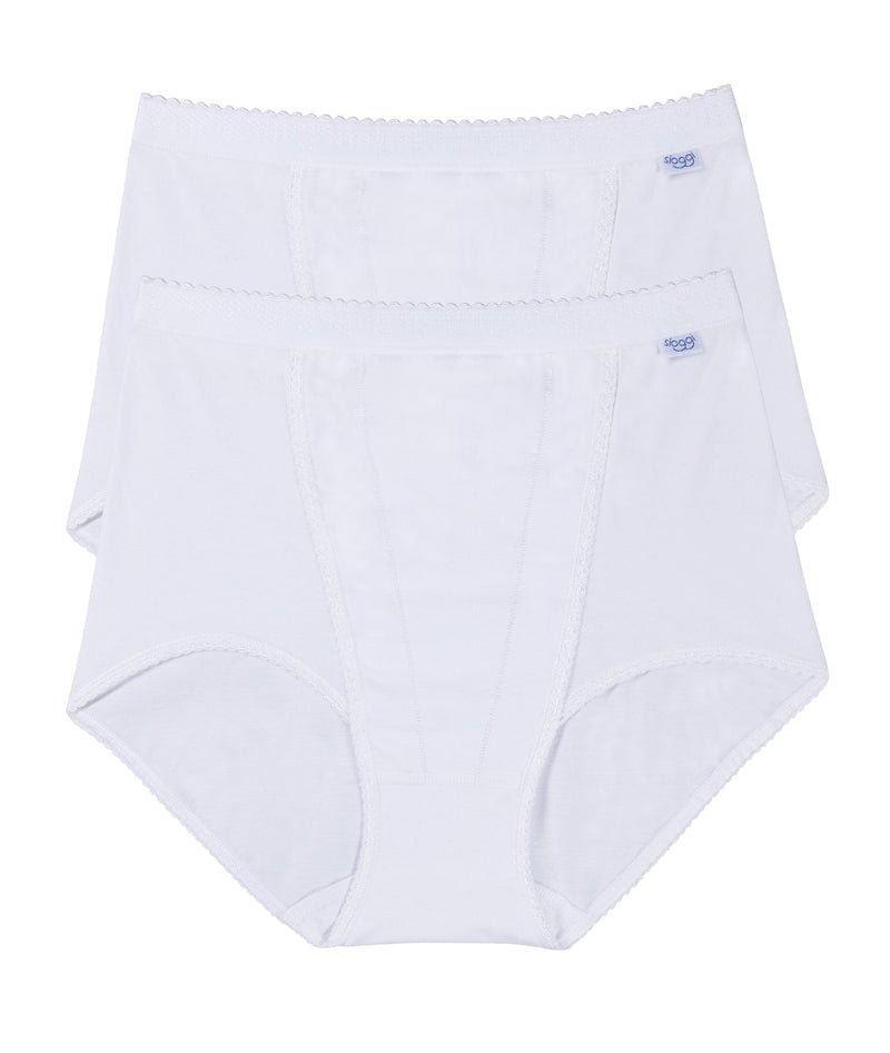 Sloggi Control Maxi 2 pack in White1