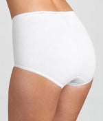 Sloggi Midi Briefs in White Back