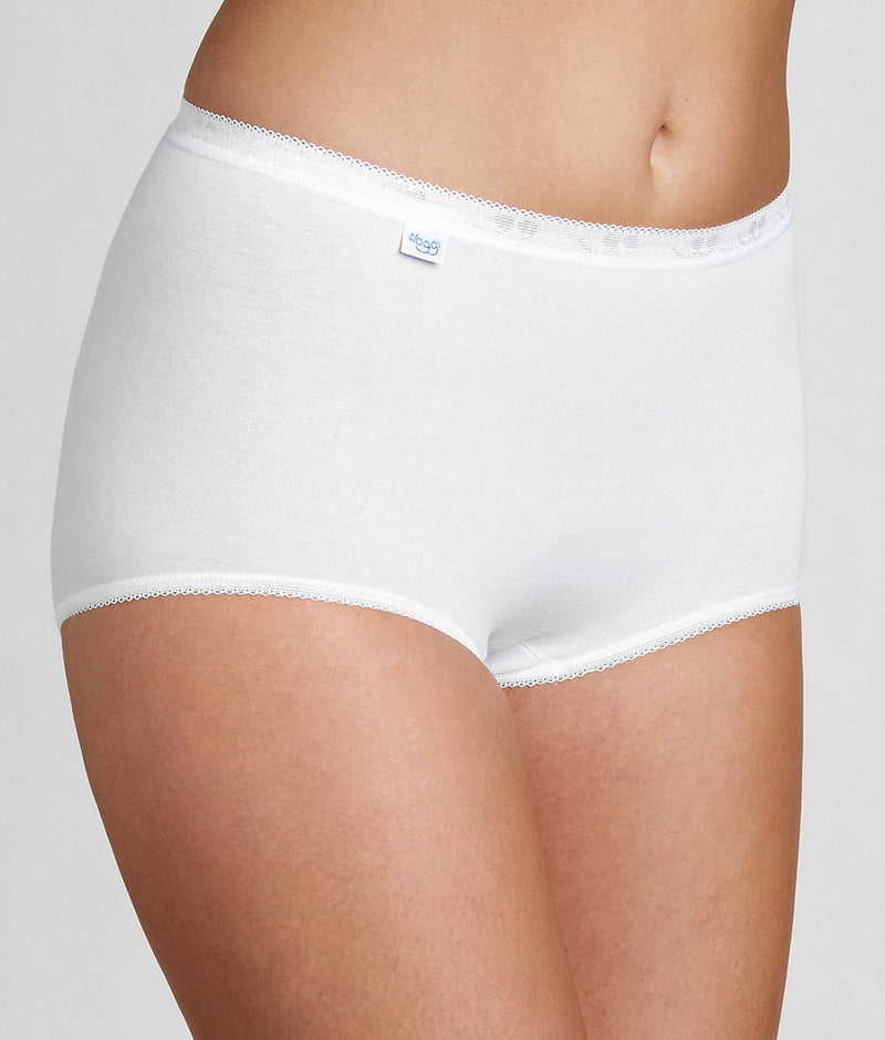 Sloggi Basic Midi Briefs in White