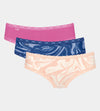Sloggi 24-7 Weekend Hipster Brief in Multiple Colour Combination 3 Pack