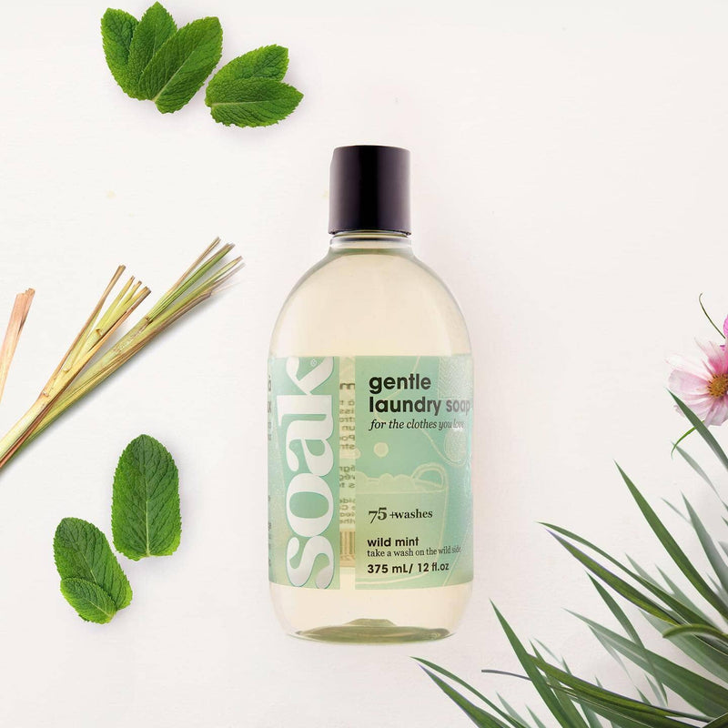 Soak Wash | No Rinse Laundry Detergent | Delicate Care | 375ml/12oz