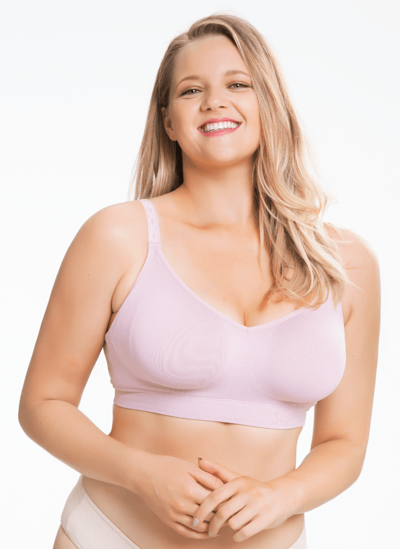 Sugar Candy Fuller Bust Seamless Bra in Pink